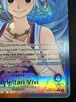 Nefeltari Vivi (Alt Art) EB03-001 Extra Booster: One Piece Heroines Edition Foil - Image 4