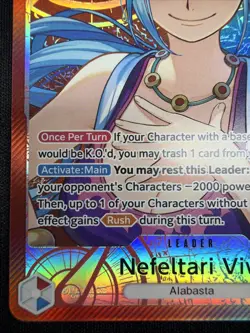 Nefeltari Vivi (Alt Art) EB03-001 Extra Booster: One Piece Heroines Edition Foil - Image 5