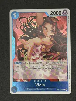 One Piece Adventure on Kami’s Island OP-15-EB04 - Viola Rare OP15-040 - Image 1