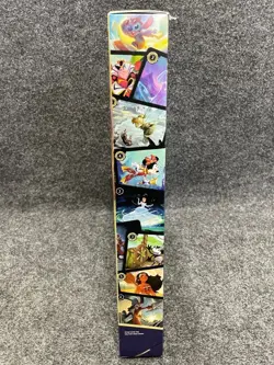 TCG Disney Lorcana Bundle: 4 Booster Packs + 1 Card Portfolio, Worn Box - Image 3
