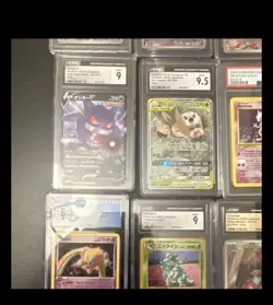 Pokemon TCG Graded Holo Japanese/english 18 card lot CGC/PSA - Image 2
