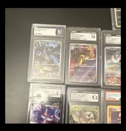 Pokemon TCG Graded Holo Japanese/english 18 card lot CGC/PSA - Image 5