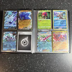 Pokemon Cards Collection Binder Pikachu Charizard Holo Rare Illustration Lot B - Image 3