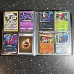 Pokemon Cards Collection Binder Pikachu Charizard Holo Rare Illustration Lot B - Image 4
