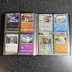 Pokemon Cards Collection Binder Pikachu Charizard Holo Rare Illustration Lot B - Image 5