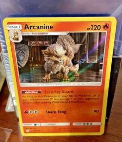 Pokemon card PAIR-Arcanine #6 Dectective Pikachu 2019 AND Arcanine 11 Promo 2023 - Image 3