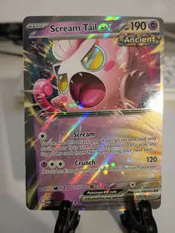 Scream Tail ex 94/167 Double Rare - Twilight Masquerade MISCUT ERROR CARD - Image 1