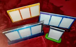LOT Pokemon Card Magnetic Display Stands Holders - Image 1