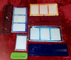 LOT Pokemon Card Magnetic Display Stands Holders - Image 2