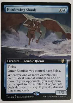 Mtg Hordewing Skaab (Extended Art) Commander: Innistrad: Midnight Hunt Regular - Image 1