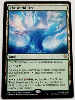 MTG The World Tree - Kaldheim NM - Image 1