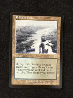 MTG Polluted Delta Onslaught Regular 2002 NM- - Image 1
