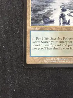 MTG Polluted Delta Onslaught Regular 2002 NM- - Image 5