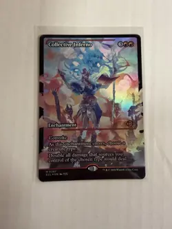 Collective Inferno NM SHOWCASE FOIL MTG! Lorwyn Eclipsed - Image 1