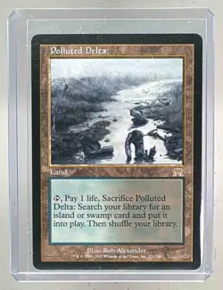 Polluted Delta 2002 Magic: The Gathering Onslaught #321 (A) - Image 1