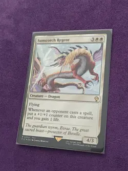 Sunscorch Regent (Surge Foil) R Commander: FINAL FANTASY 255 NM FIC MTG - Image 2