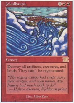 1x Jokulhaups Moderate Play MTG Magic - Kid Icarus - - Image 1