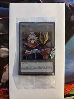 Yu-Gi-Oh! TCG Token D/D/D Doom King Armageddon Super Rare Holo TKN5-EN035 - Image 2