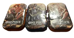 One Piece Tin Pack Set Vol 2 Set of 3 | TS-02 OP-13 | Factory Sealed | Bandai - Image 2