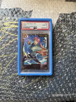 One Piece CCG Koby Top 8 (JP) OP02-098 Official Event Prize Card PSA 10 Gem Mint - Image 3