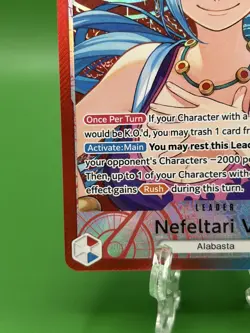 One Piece EB-03 Heroines ENGLISH Nefeltari Vivi Alt Art Leader - Image 4