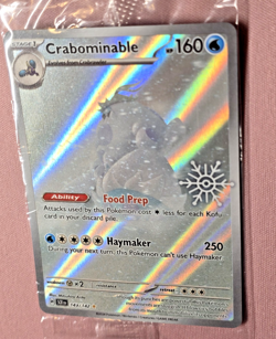 Crabominable | Holiday Calendar: Snowflake Stamp | Stellar Crown | 149/142 | Nm - Image 4
