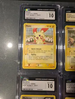 Pokemon Pop Series 1 Card Lot Of 12 CGC 10 Graded Cards - Image 2