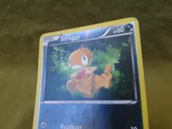 Pokemon Trading Card - Black & White: Scraggy Reverse Holo 68/114 - Image 5