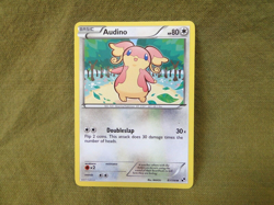Pokemon Trading Card - Black & White: Audino 87/114 - Image 1