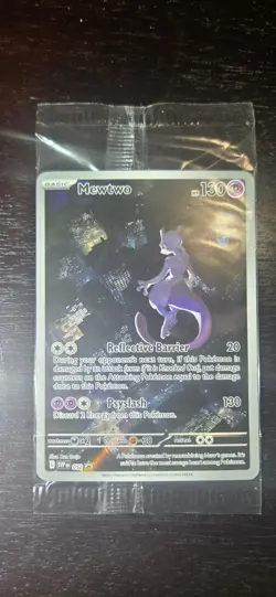 Pokemon Mewtwo TCG Promo Card 052/151 New Sealed - Image 1