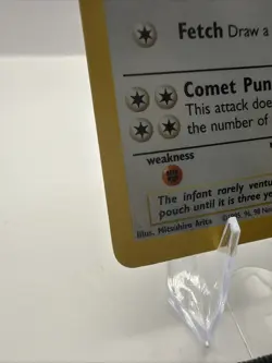 Pokemon TCG Kangaskhan Jungle Holo Card 5/64 Unlimited Rare, LP/NM Condition - Image 4