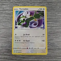 Tornadus 142/185 Vivid Voltage 2020 Holo Rare Holofoil Pokemon TCG Card - LP - Image 1