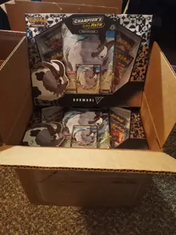 Pokemon TCG Dubwool V Champion's Path Sealed Boxes x6 - Image 2