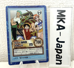 ONE PIECE Craddass Hyper Battle Luffy Pirates S1 1999 First stage Holo Card - Image 1