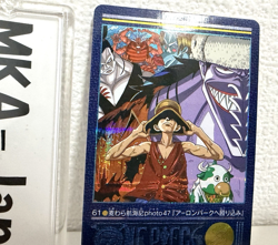 One Piece Card Visual Adventure No.61 BANDAI 2000 Japanese Rare - Image 2