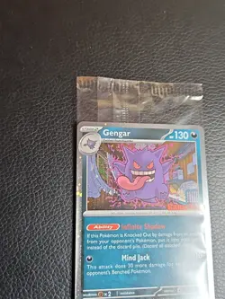Gengar Promo Card Pokemon Perfect Order Gamestop Stamped 050/088 SEALED - Image 3