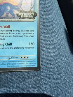 Pokemon Aurorus Promo Holo Card 024/088 Perfect Order Stamped - Image 4