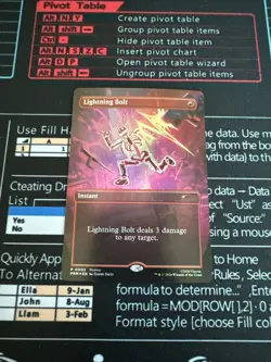 MTG TMNT Lightning Bolt FOIL Promo Standard Showdown - Image 1