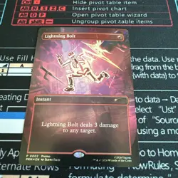 MTG TMNT Lightning Bolt FOIL Promo Standard Showdown - Image 2