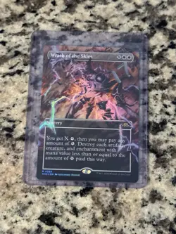 Wrath of the Skies (Borderless) 325 Modern Horizons 3 NM FOIL - Image 1