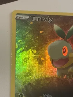 Pokemon TCG Turtwig Holo Rare Card Crown Zenith: Galarian Gallery GG31/GG70 NM/M - Image 2