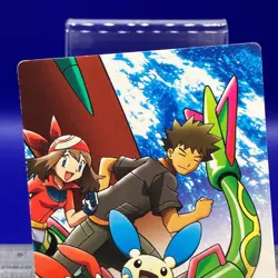 Rayquaza Plusle Pokemon Carddass Zukan Card Vintage Anime Game TCG Japanese #230 - Image 5