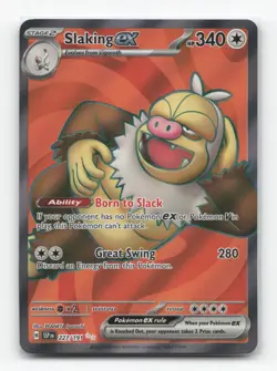 Pokemon TCG - Slaking ex 227/191 Near Mint Ultra Rare Surging Sparks - Image 1