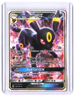 Umbreon GX 80/149 Holo Ultra Rare SM Base Set Pokemon Near Mint - Image 1