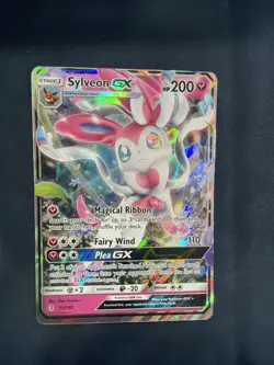 Pokemon TCG Sylveon GX Guardians Rising Ultra Rare Card 92/145 Mint - Image 1