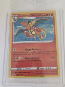 Pokemon TCG Special Delivery Charizard SWSH075 Black Star Promo SEALED Holo - Image 1