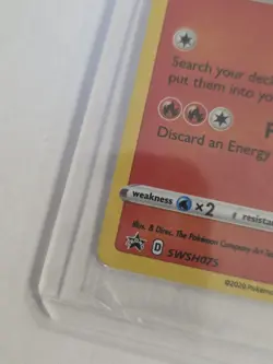 Pokemon TCG Special Delivery Charizard SWSH075 Black Star Promo SEALED Holo - Image 2