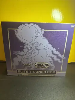 Pokemon Chilling Reign Elite Trainer Box ETB Sealed w/ small tears in the wrap - Image 1