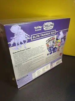 Pokemon Chilling Reign Elite Trainer Box ETB Sealed w/ small tears in the wrap - Image 3