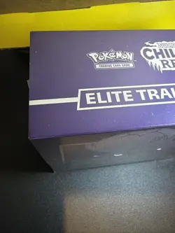 Pokemon Chilling Reign Elite Trainer Box ETB Sealed w/ small tears in the wrap - Image 5